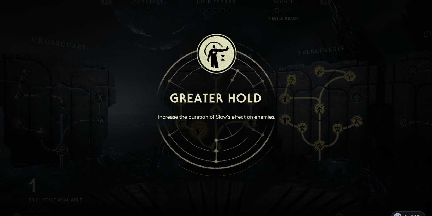 greater hold