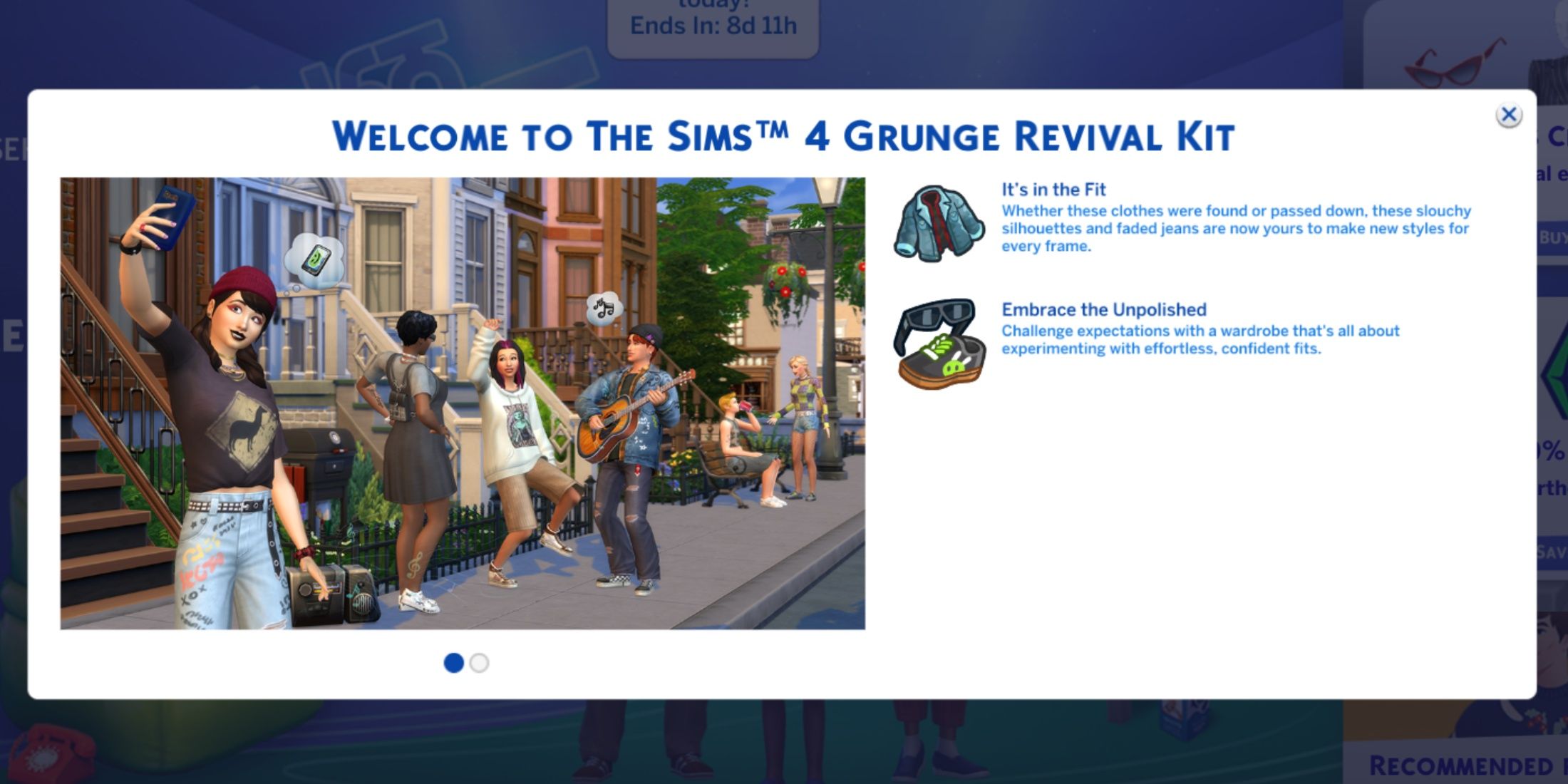 grunge revival kit the sims 4