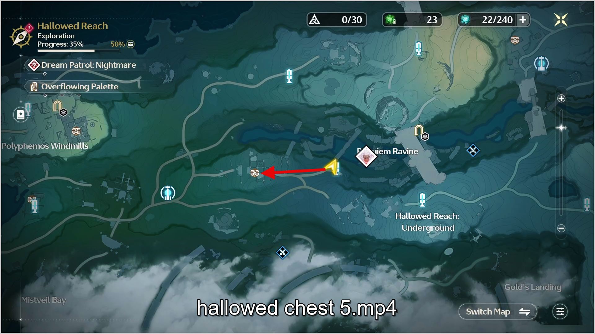 Hallowed Reach Treasure Spot Chest Locations (23)