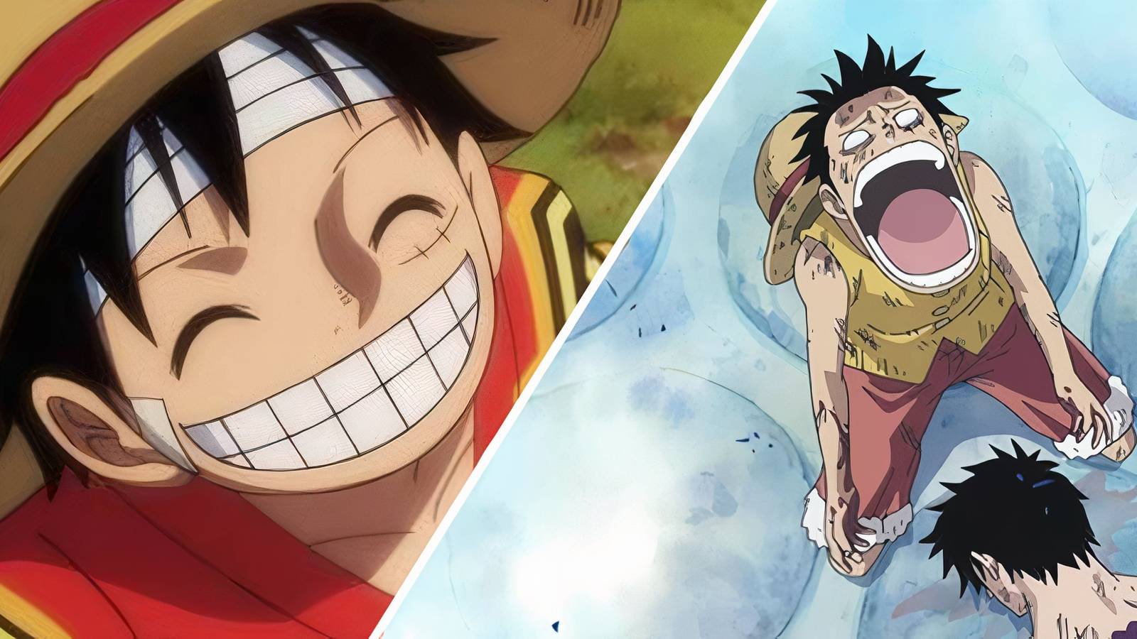 Happy and Sad Luffy