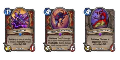 hearthstone into the emerald dream dark gifts warrior
