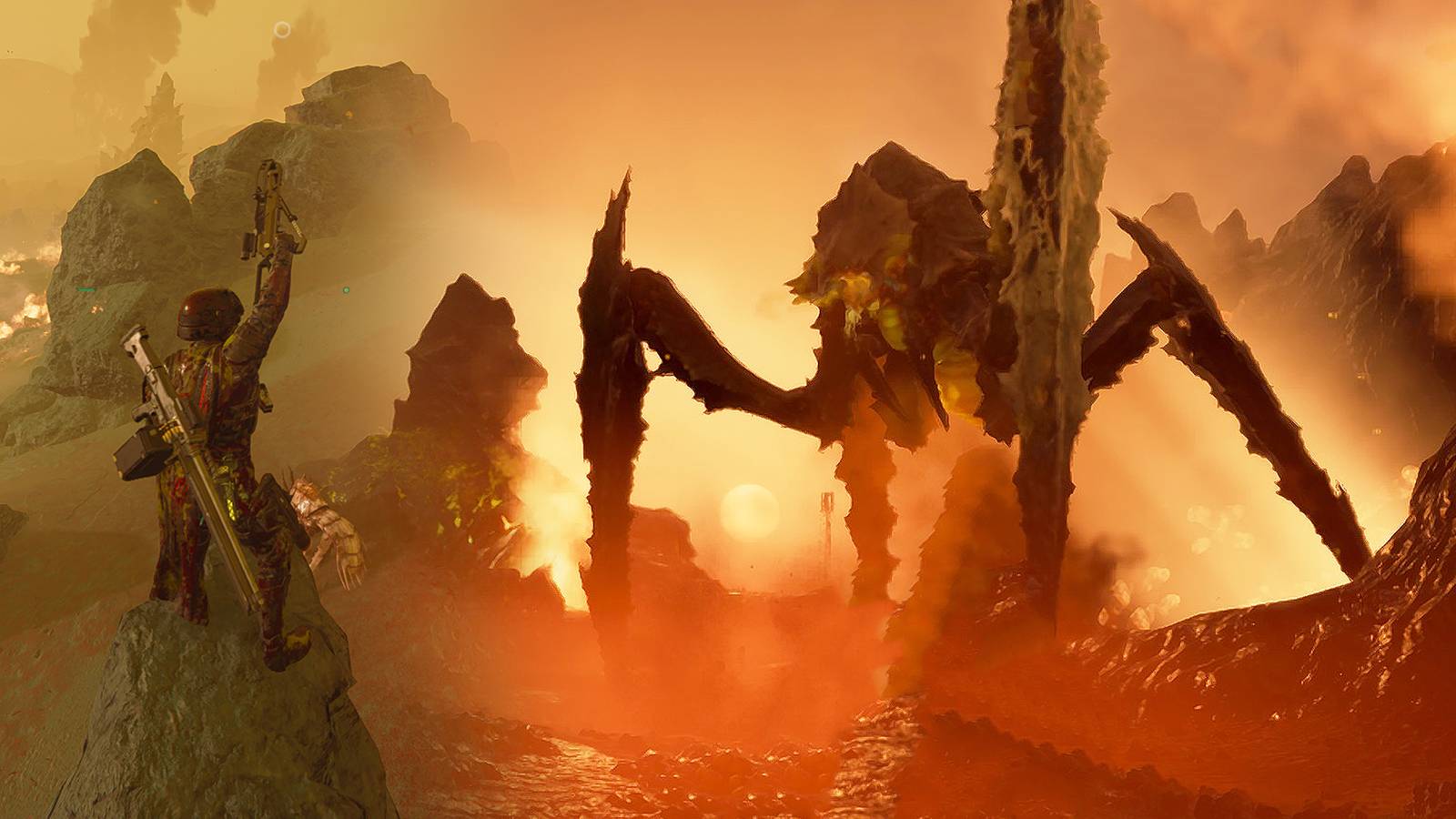 Helldivers 2 - Bile Titan Nest Spawn