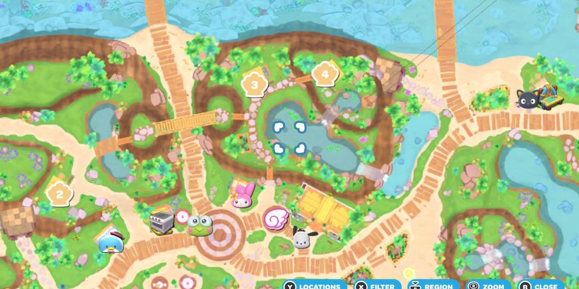 hello kitty island adventure citrusfin location