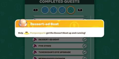 hello kitty island adventure desserted boat quest