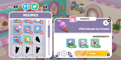 hello kitty island adventure pink cloud ice cream