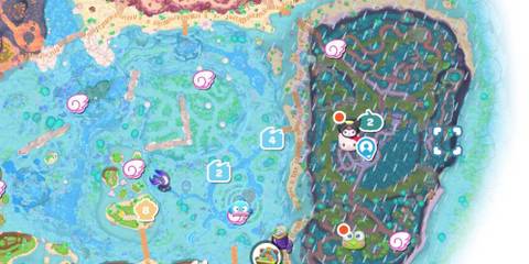 hello kitty island adventure raining in spooky swamp