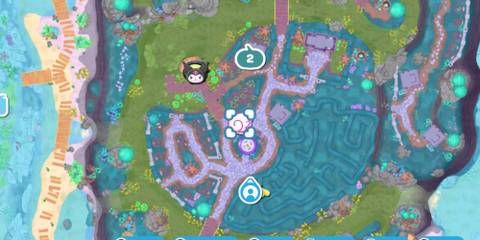 hello kitty island adventure spinip location map