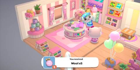 Hello Kitty Island Adventure wool