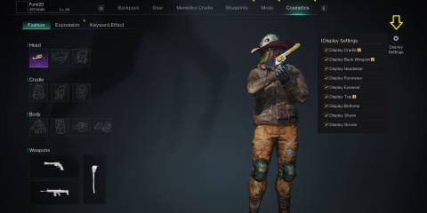 Hiding Gear in Once Human