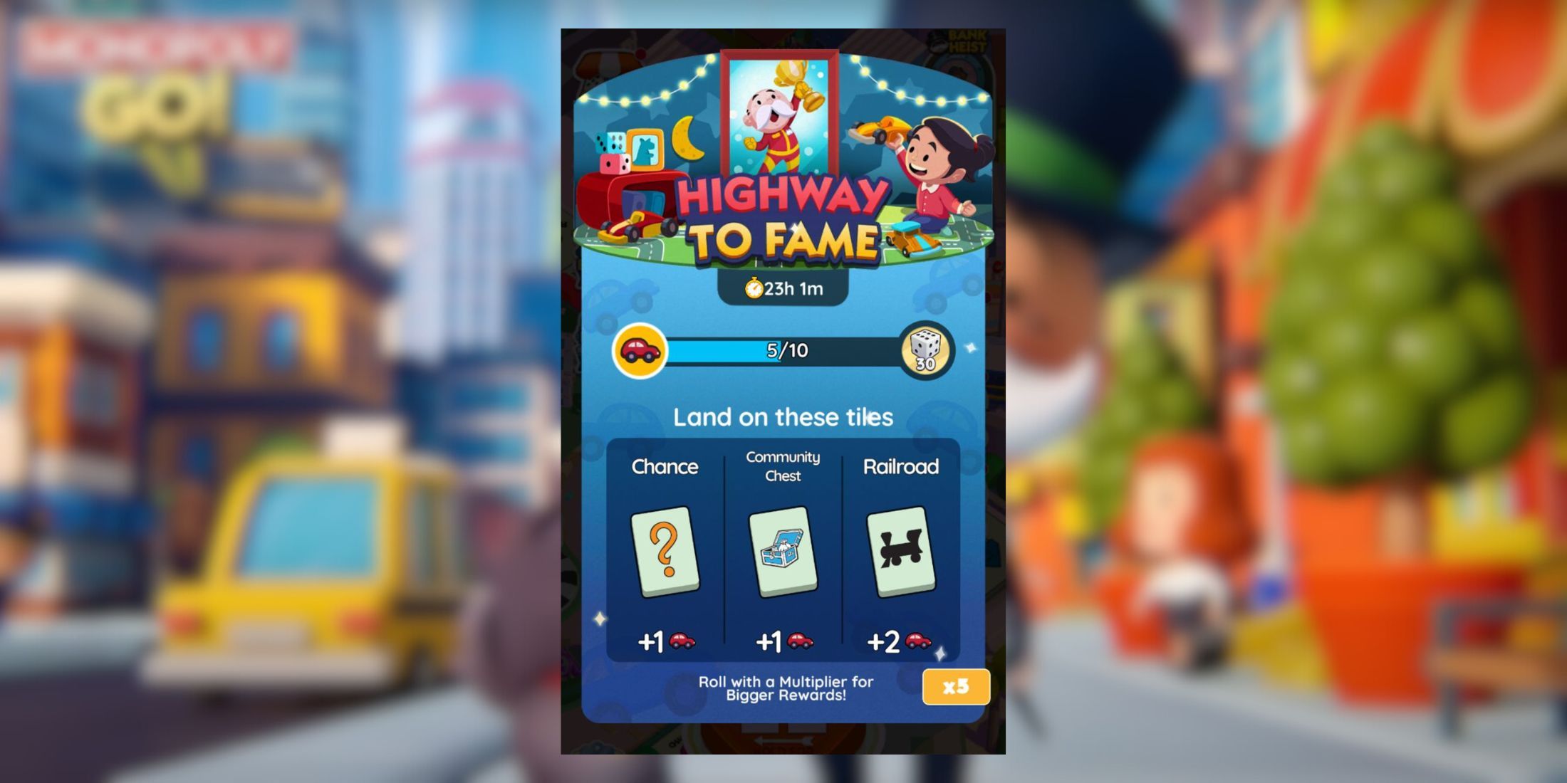 highway to fame monopoly go