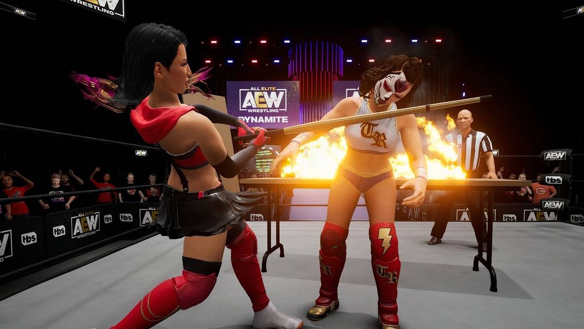 Hikaru Shida Thunder Rosa AEW Fight Forever