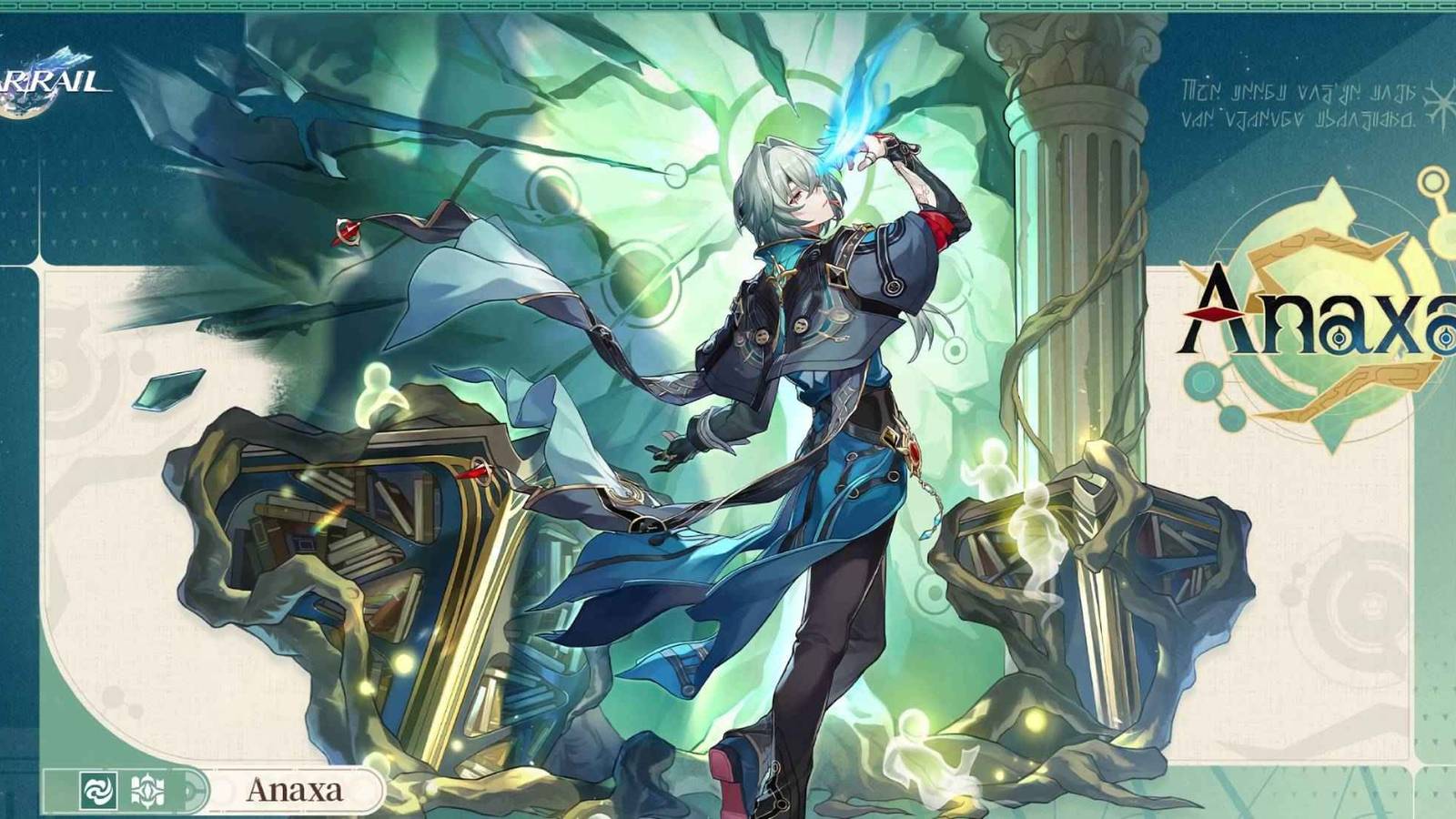 The drip marketing for Honkai: Star Rail's Anaxa.