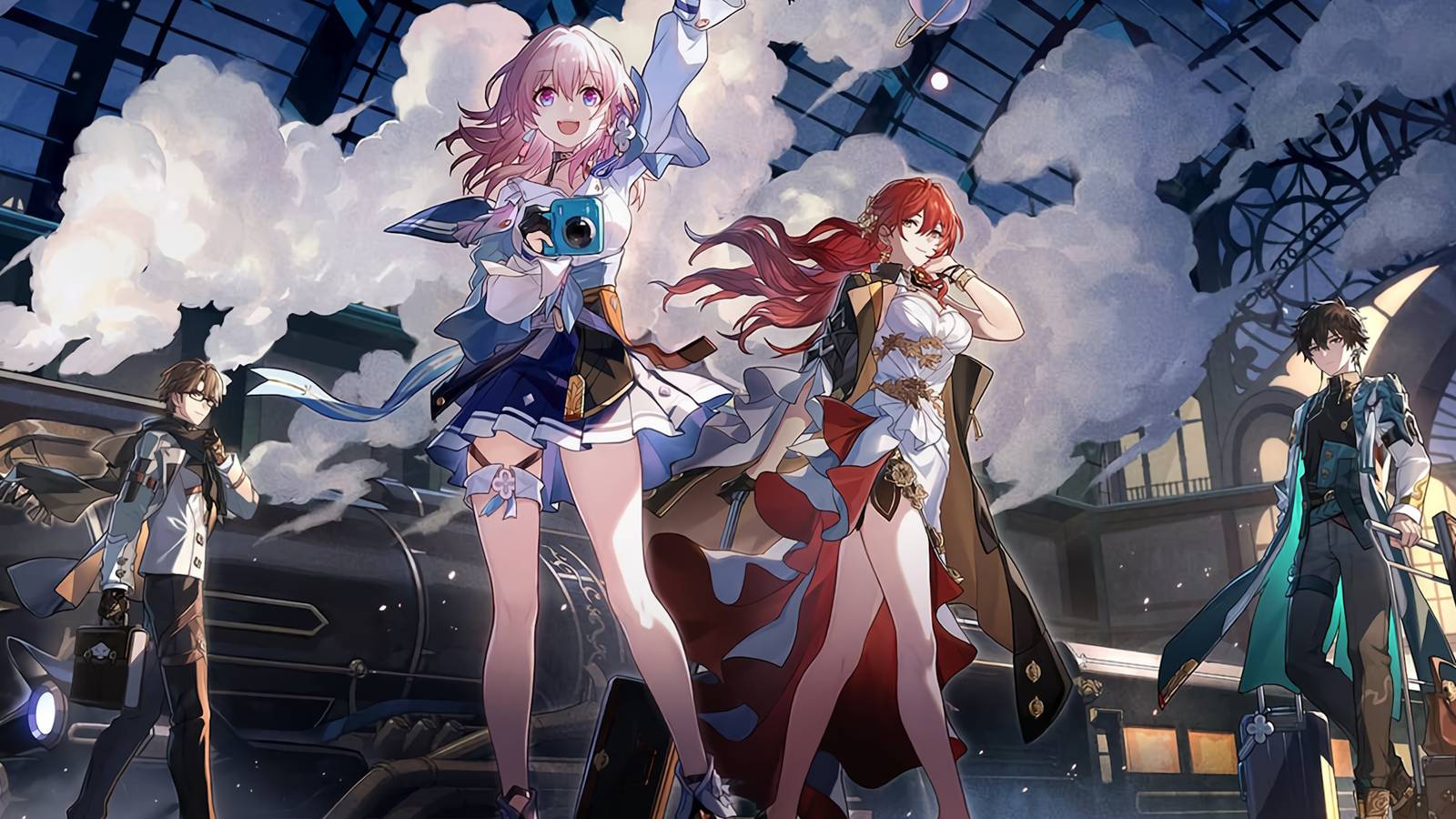 The reveal key visual for Honkai: Star Rail