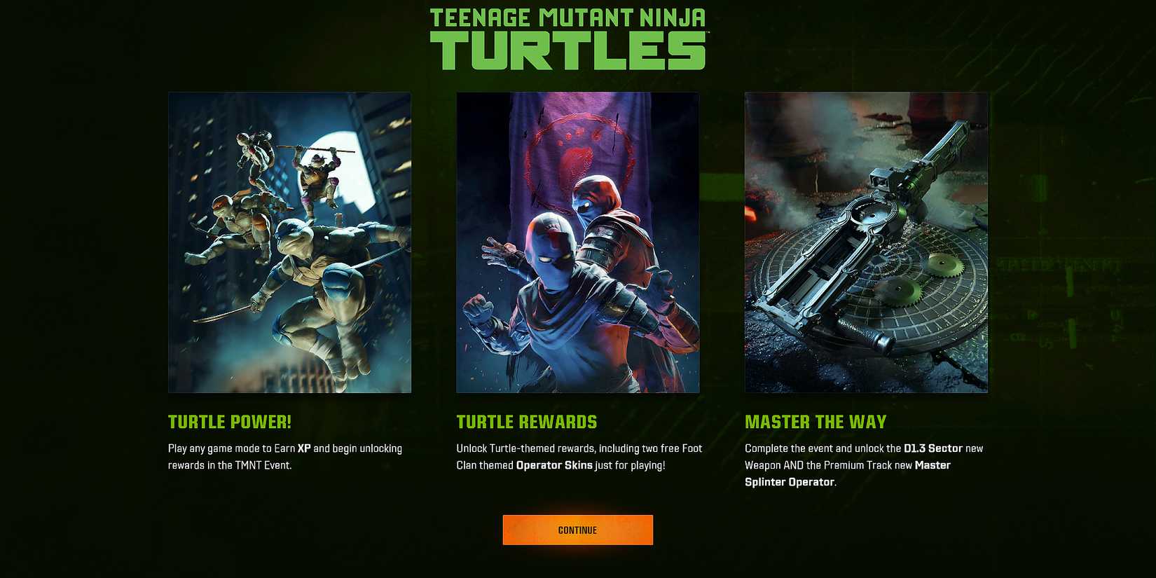 How Does The Teenage Mutant Ninja Turtles Event Pass Work in Black Ops 6