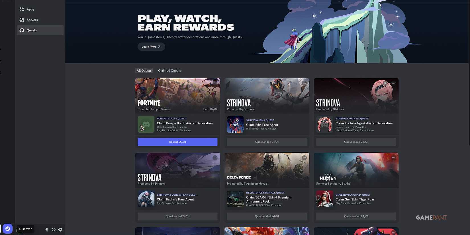 How To Accept The Fortnite OG S2 Quest On Discord -1