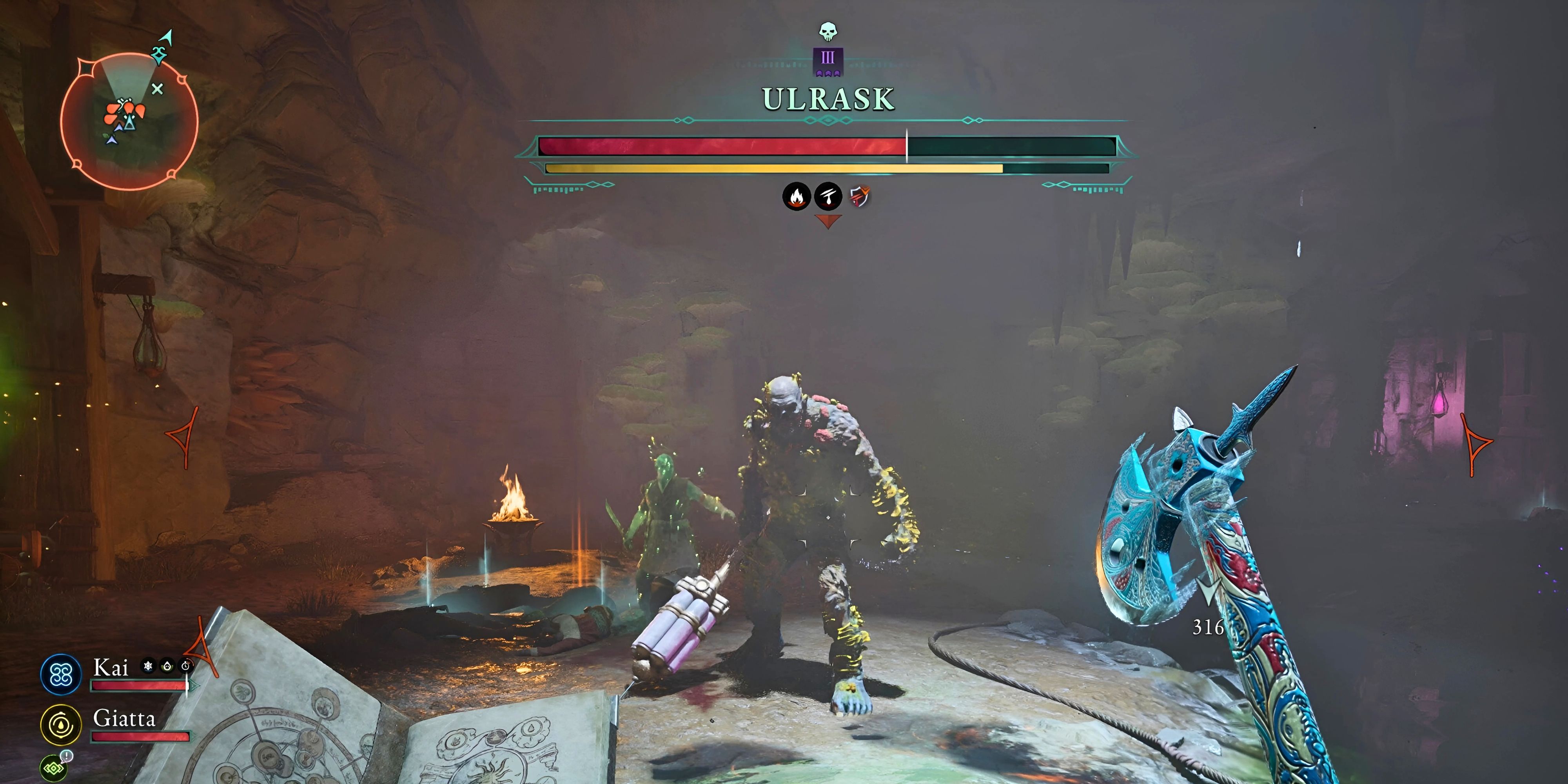 ULRASK to beat ULRASK giant ogre in Emerrize Strahr