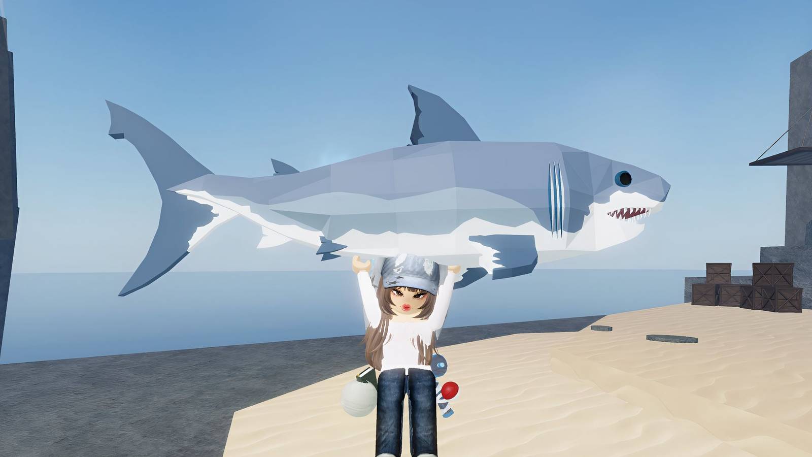 how to catch the ginsu shark in fisch 