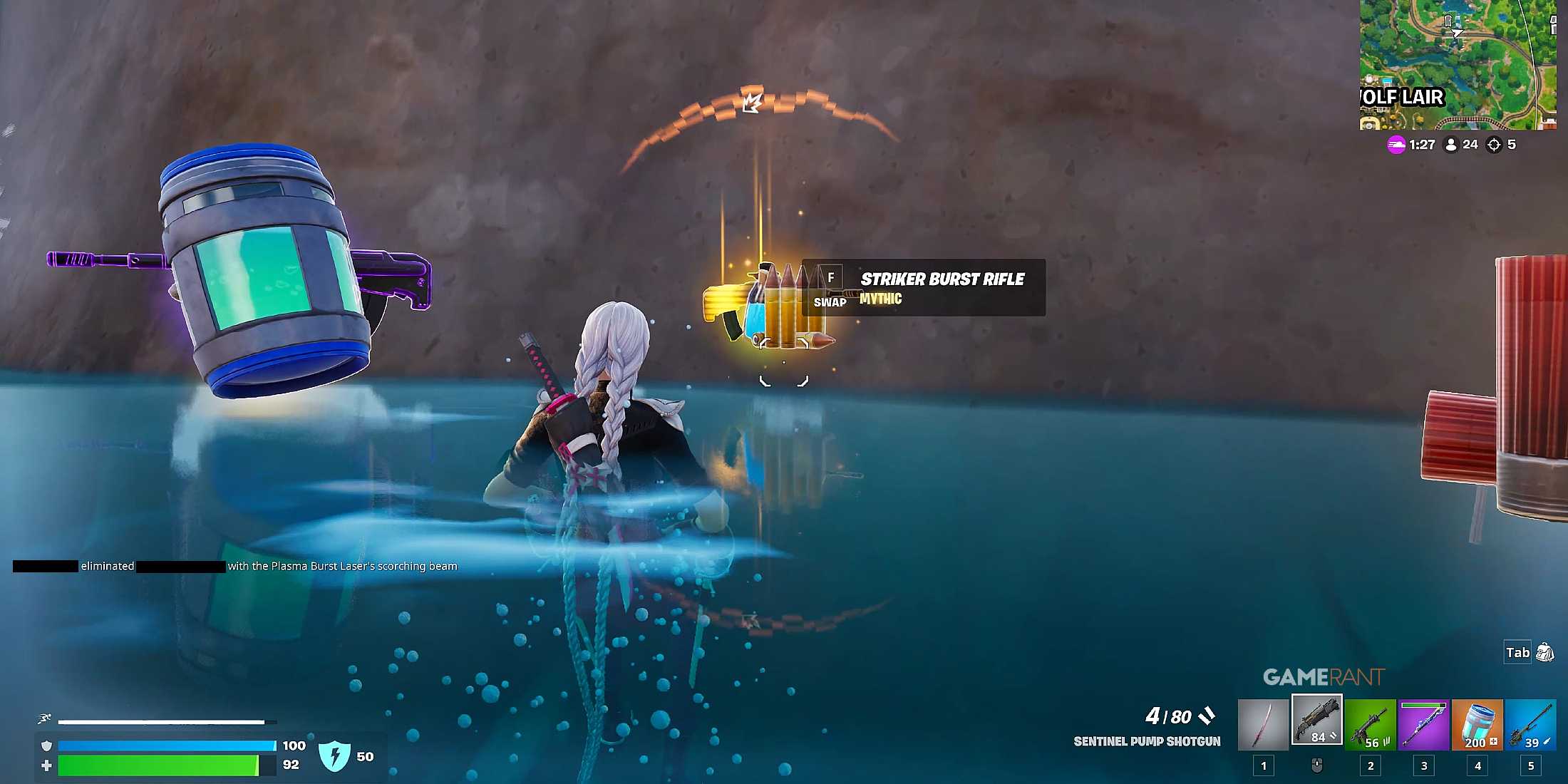 Burst Rifal How to Get a Mythic Striker Burst Rifle in Fortnite