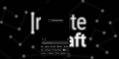 how to get fortnite music block infinite craft