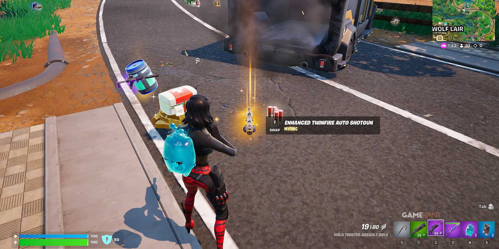 how to get the Enhanced Twinfire Shotgun in Fortnite 