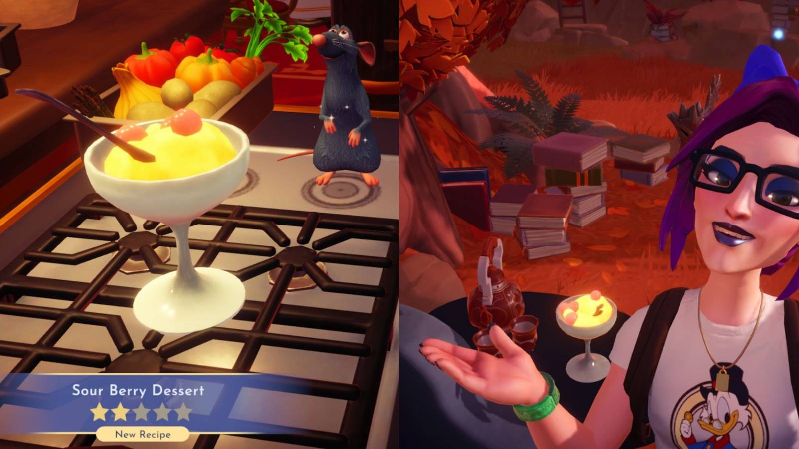 How to Make Sour Berry Dessert in Disney Dreamlight Valley