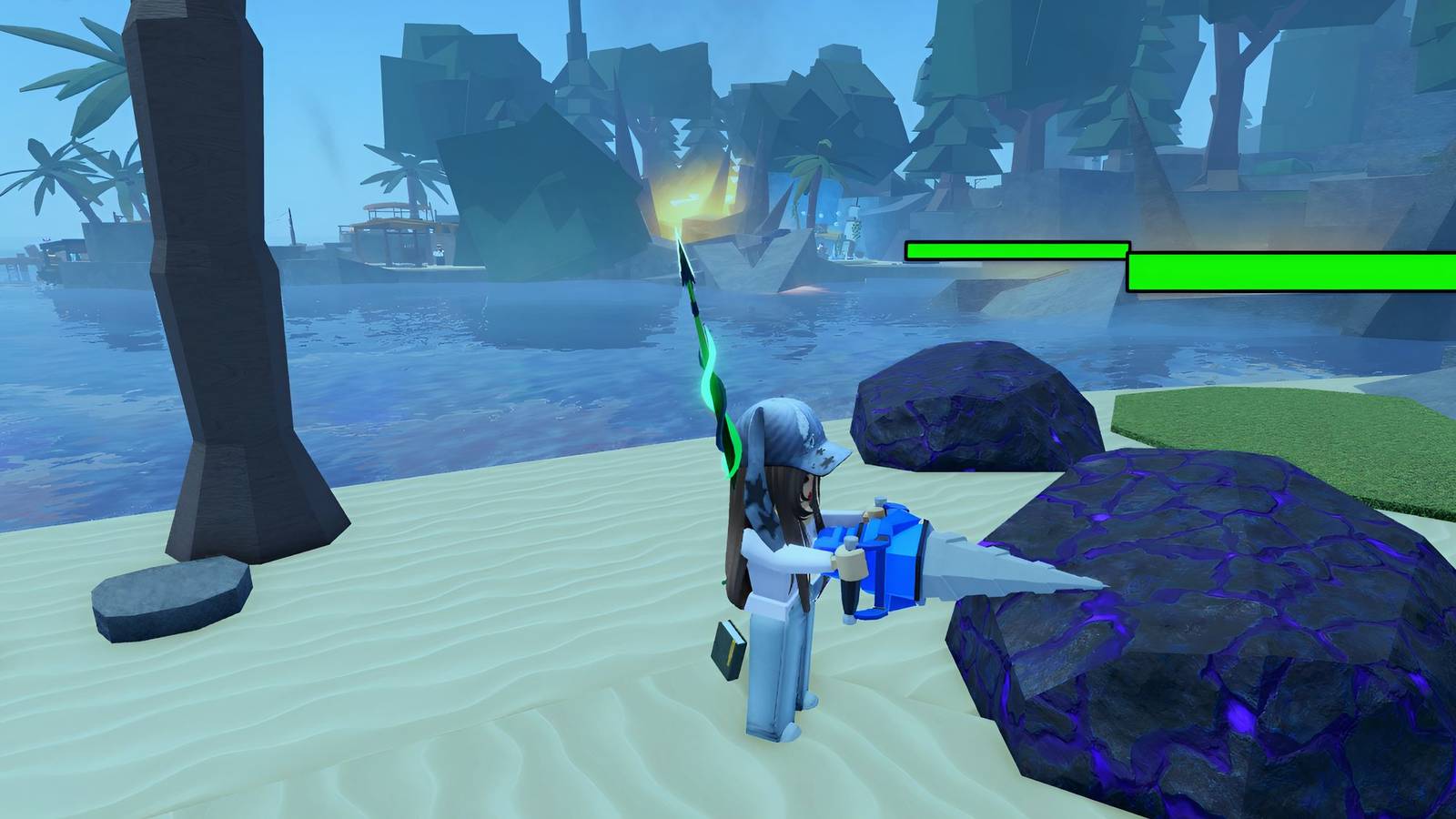 how to use the drill in fisch