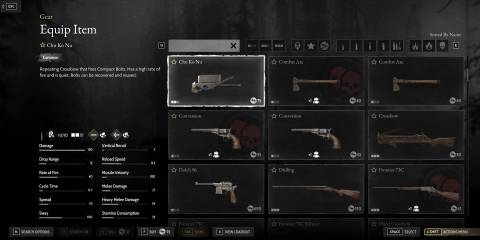 Hunt Showdown 1896 - Chu Ko Nu Stats