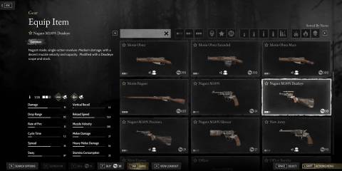 Hunt Showdown 1896 - Nagant M1895 Deadeye Stats
