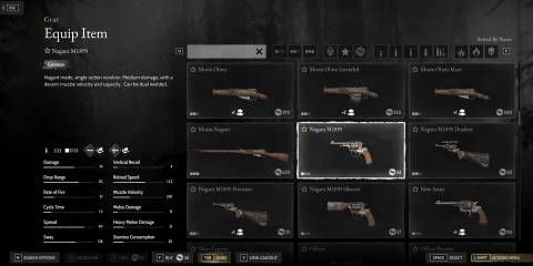 Hunt Showdown 1896 - Nagant M1895 Stats