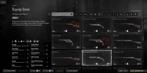 Hunt Showdown 1896 - Sparks Pistol Silencer