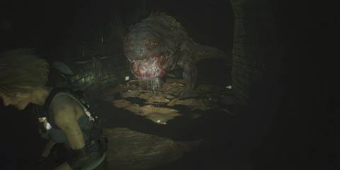 hunter gamma and jill from resident evil 3