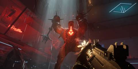 Shooting a Fleshpound in KF3