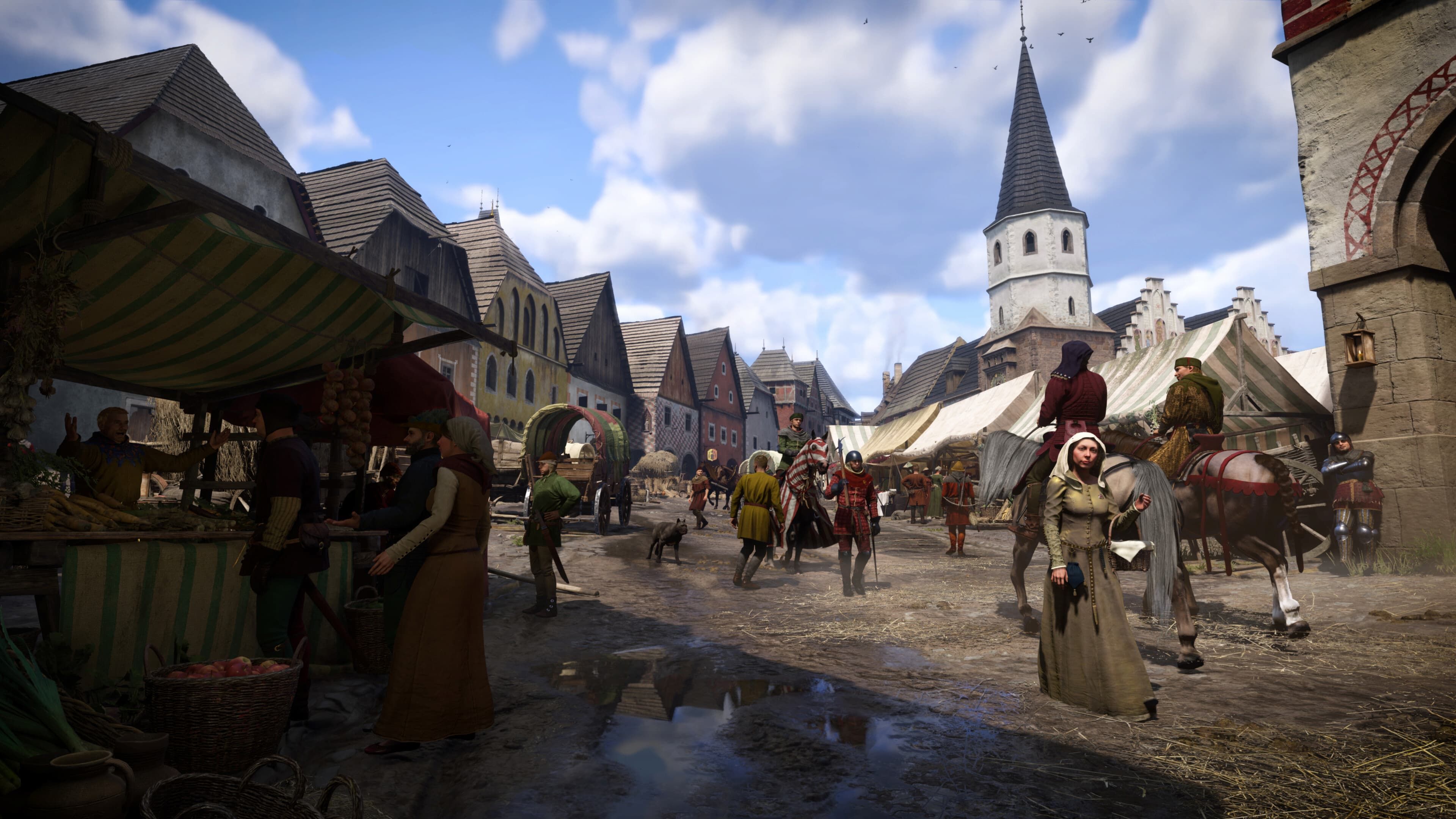 City marketplace in KCD2