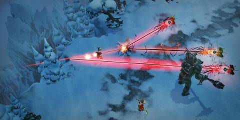 Crossing death rays in Magicka 2