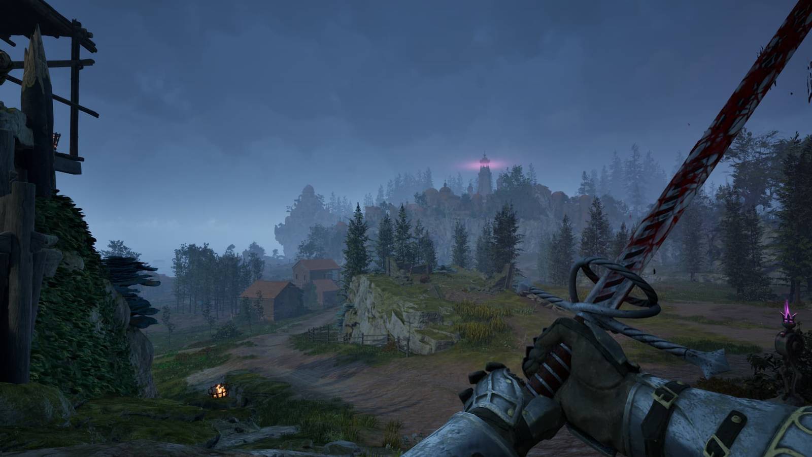 Overlooking the Emerald Stair in Avowed