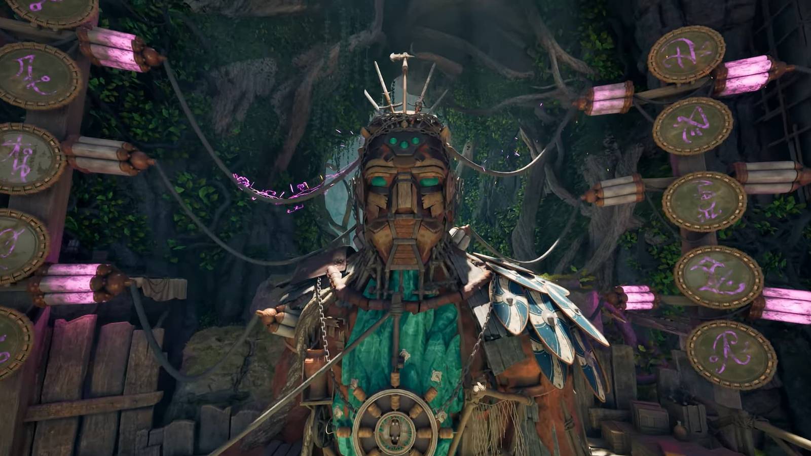 An Adra Colossus in Avowed