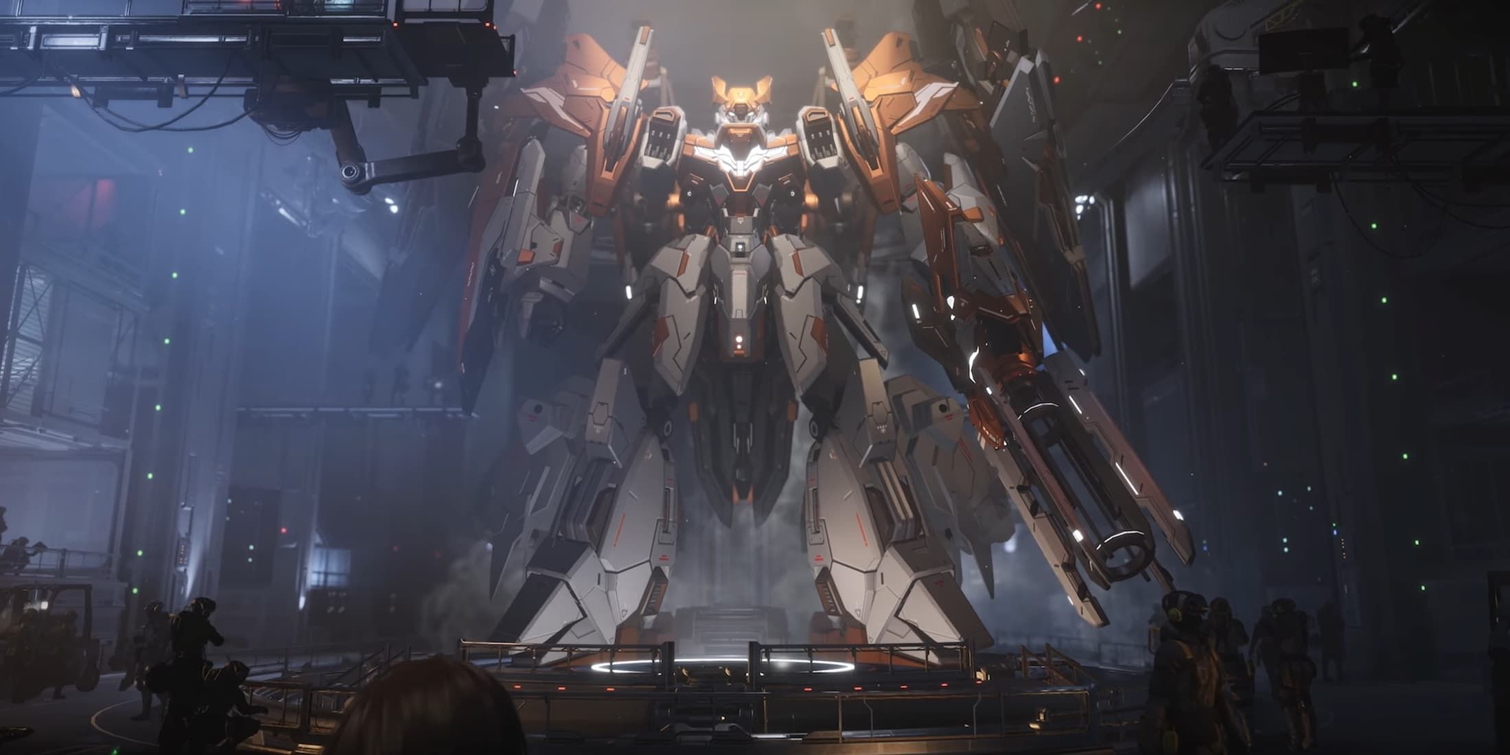 Hurricane in the Mecha Break TGA trailer