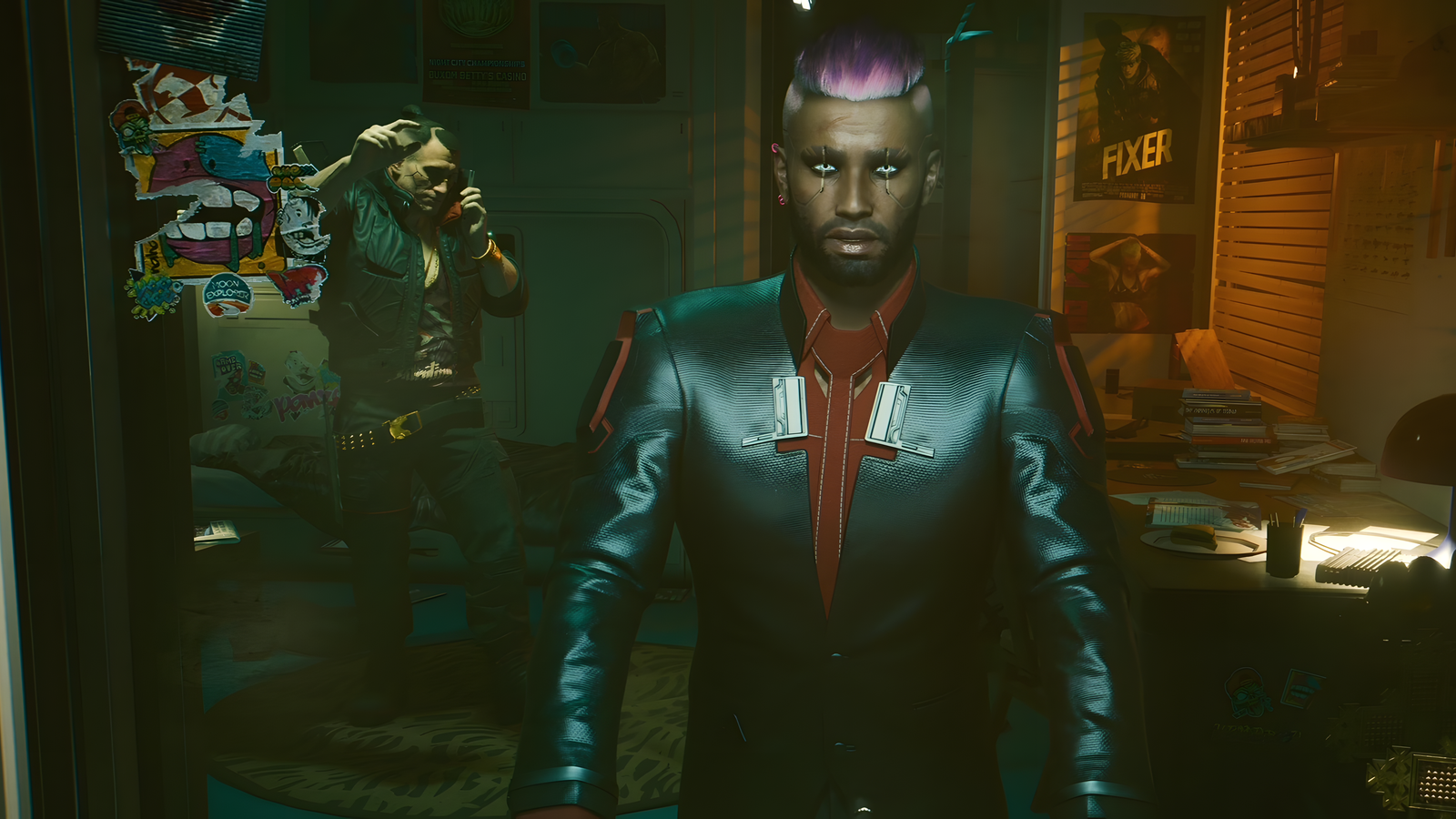 custom v readies for night city in cyberpink 2077