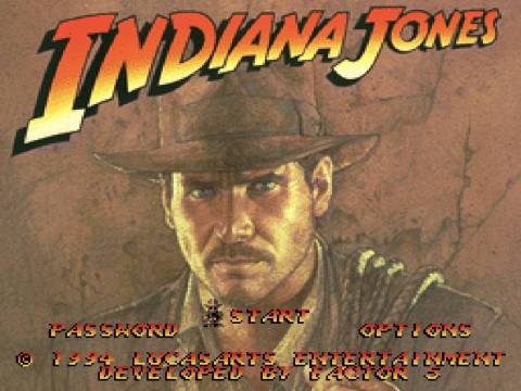 Indiana Jones' Greatest Adventures SNES Image 1