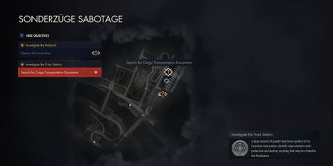 Investigate the Train Station Objective Sniper Elite Resistance