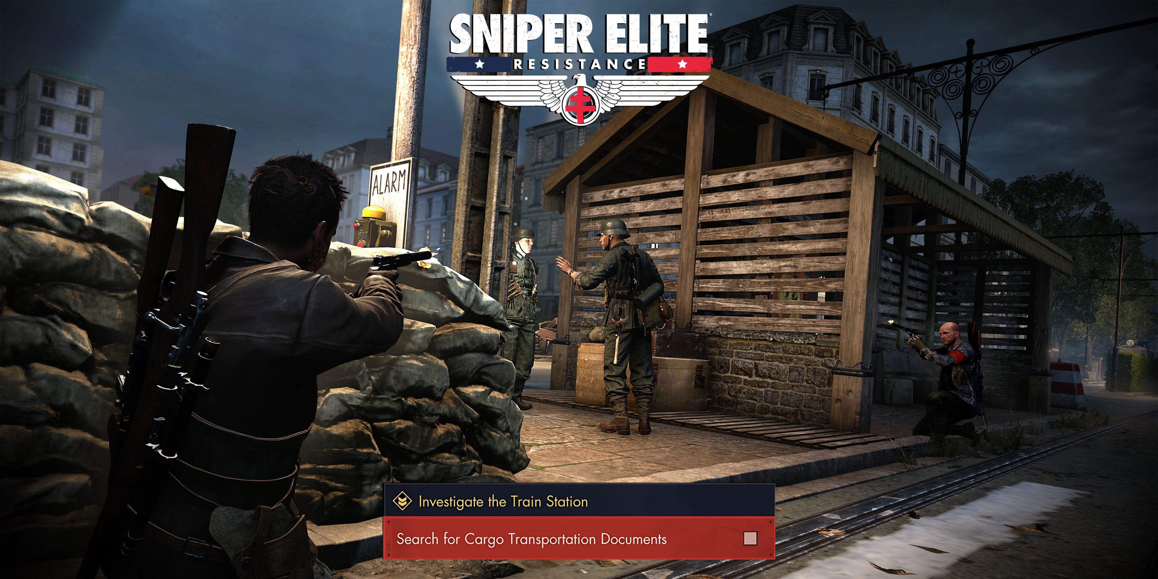 Investigate The Train Station Walkthrough Sniper Elite Resistance