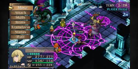 Jeanne d'Arc using magic