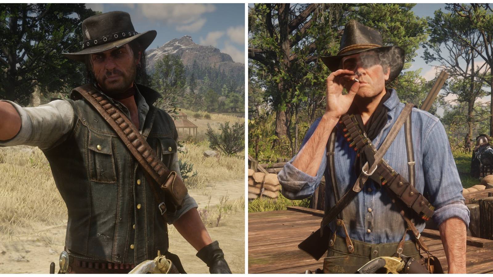 john marston and arthur morgan