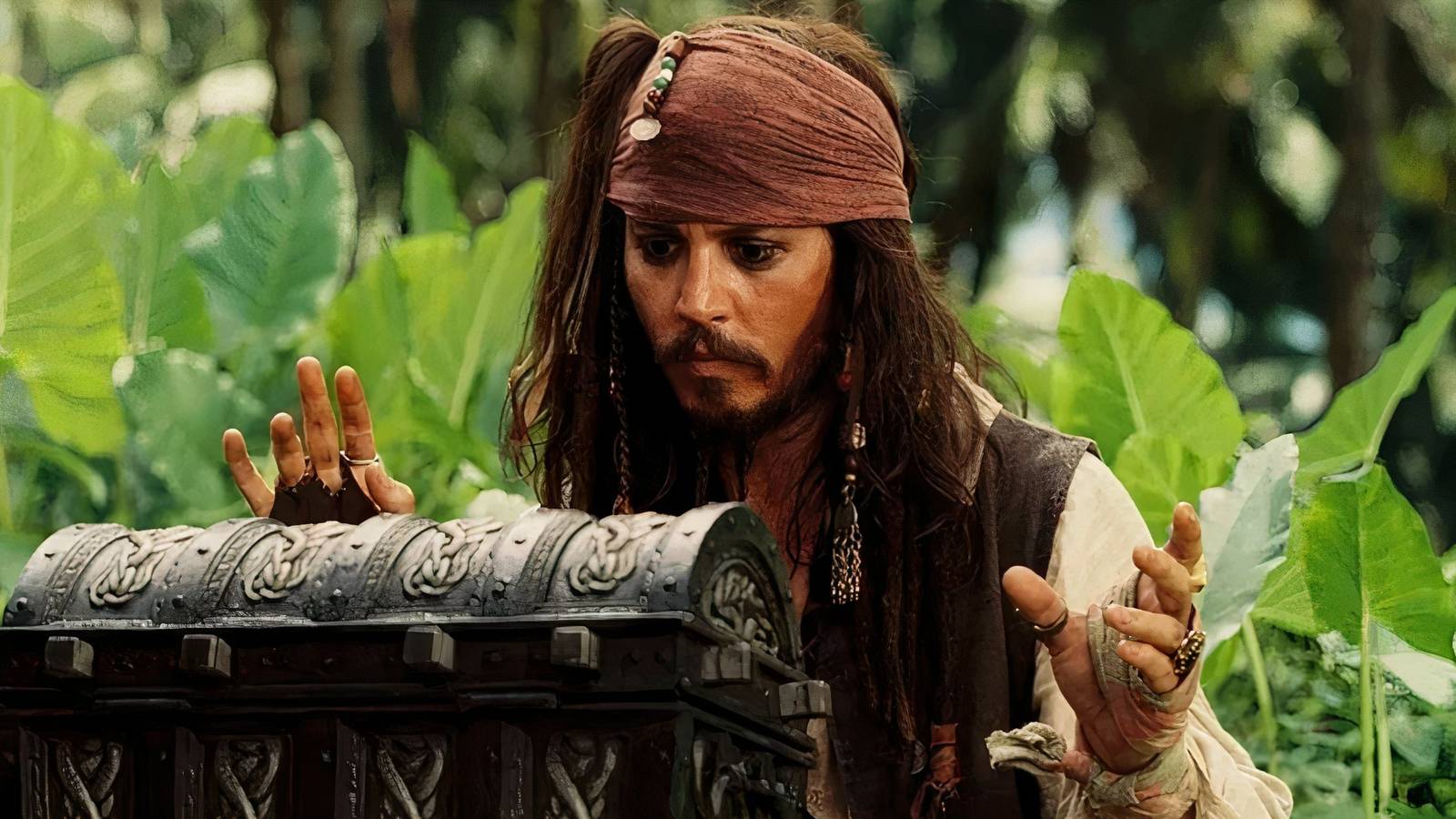 Johnny Depp in Pirates 