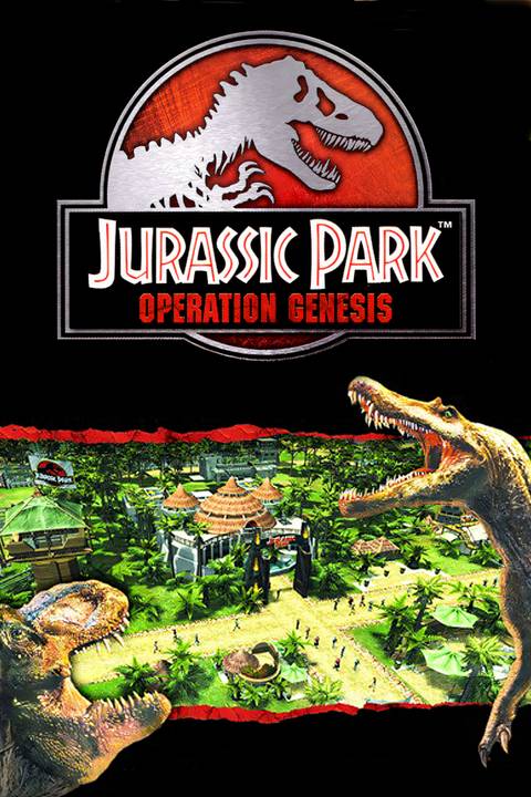 Jurassic Park Operation Genesis Tag Page Cover Art