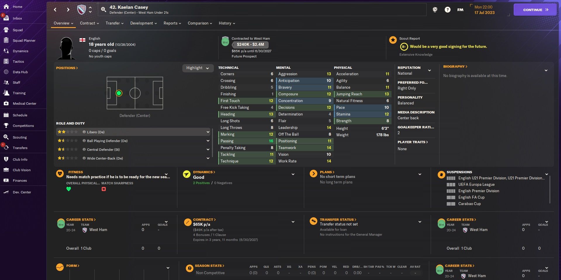 Best Cheap Defenders In Football Manager 24