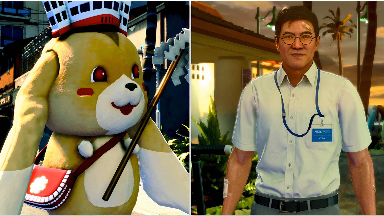 Kamulop and Oka in Like a Dragon Pirate Yakuza in Hawaii