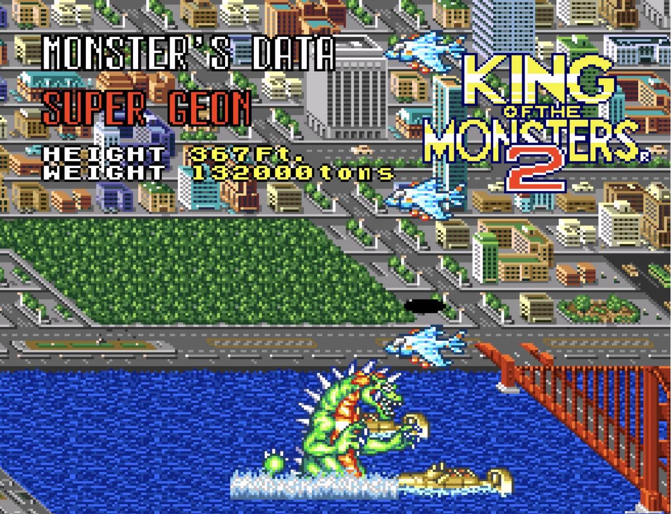 King of the Monsters 2 SNES Image 2