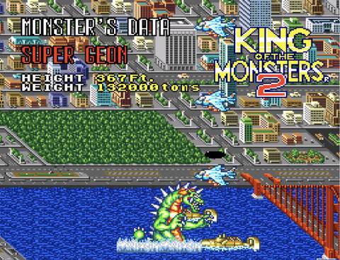 King of the Monsters 2 SNES Image 2