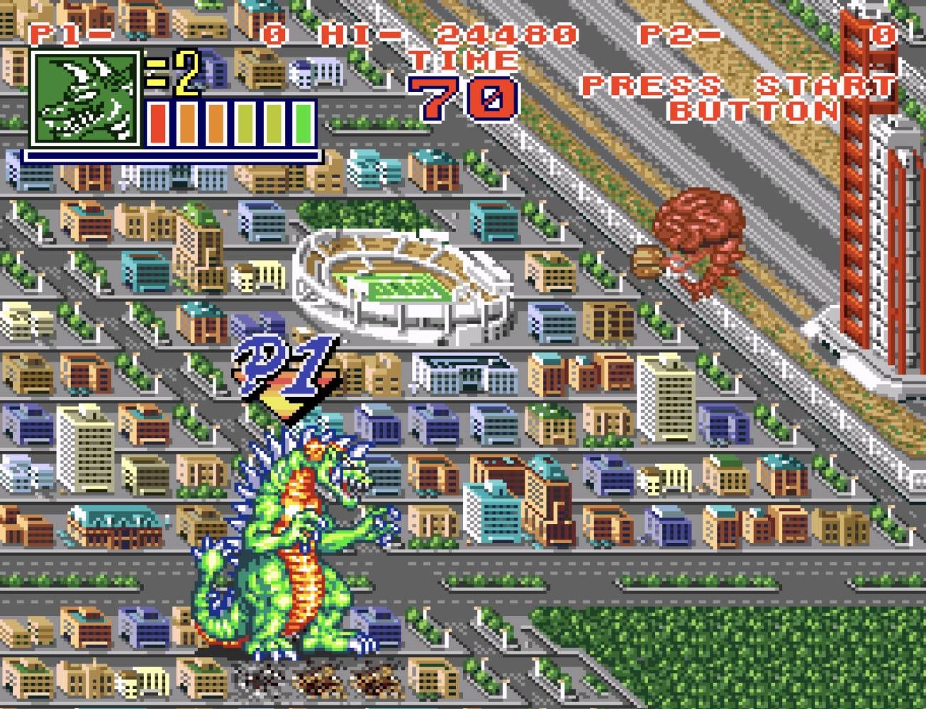 King of the Monsters 2 SNES Image 4